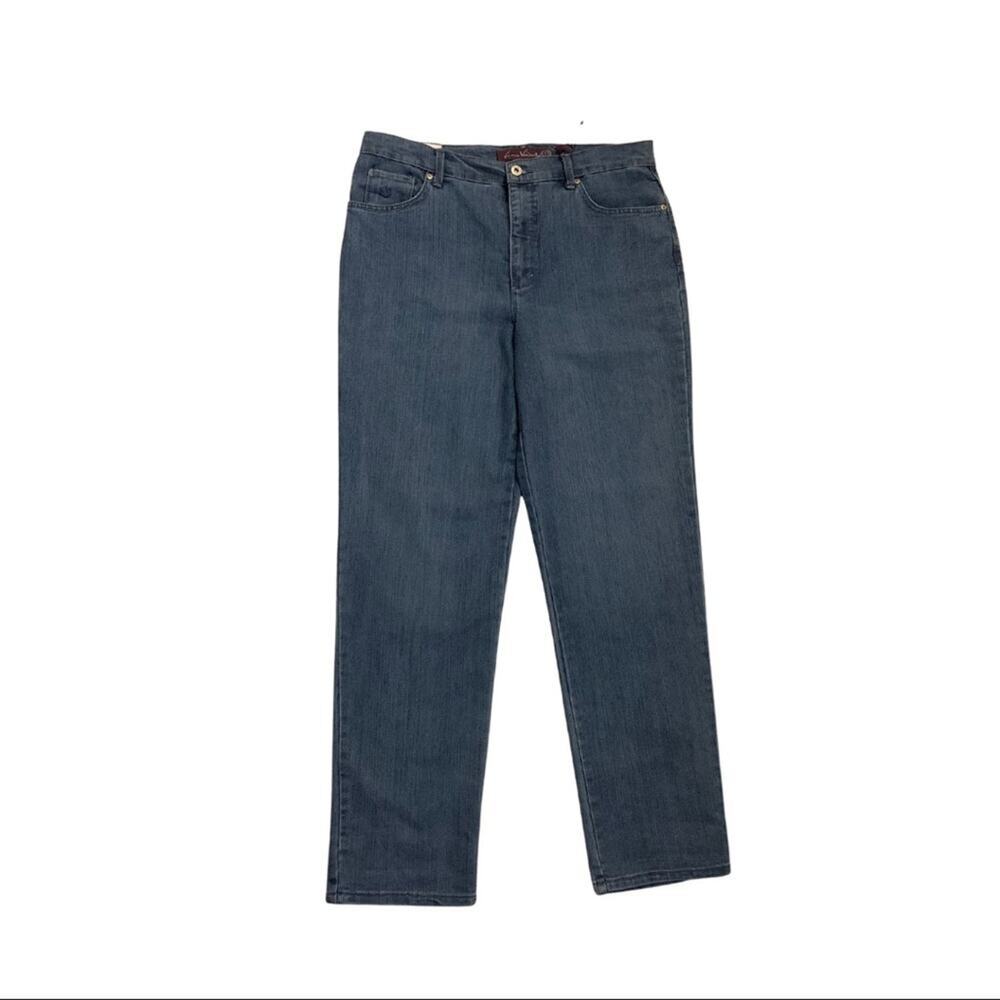 2/$30 NWT Amanda Classic Fit Jeans Gloria Vanderbilt 14 Denim Stretch High Rise